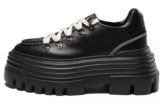 Кроссовки BALLY Glody Platform Brogues, черный