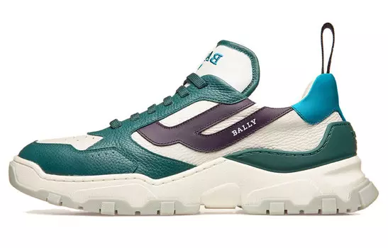 Кроссовки Bally Lifestyle, белые/зеленые