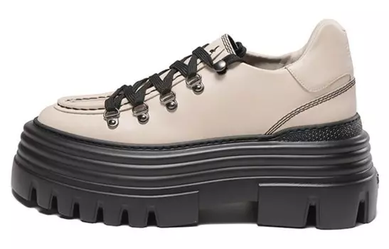 Кроссовки BALLY Lifestyle Shoes Women's Low-top Black/bone White, белый