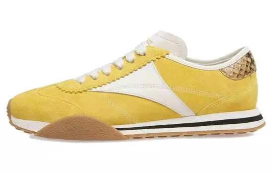 Кроссовки BALLY Lifestyle Shoes Women's Low-top Yellow, желтый