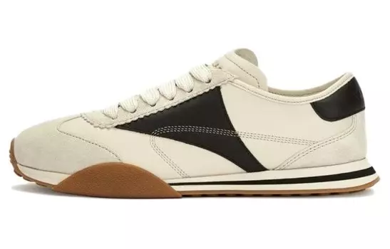 Кроссовки BALLY Low-top Leather Sneakers, черный