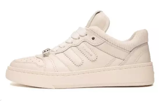 Кроссовки BALLY Royalty Leather Sneakers, белый