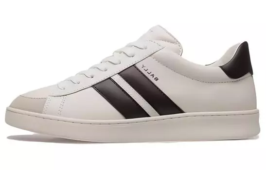 Кроссовки BALLY Skateboarding Shoes Women's Low-top Black/White, черный/белый