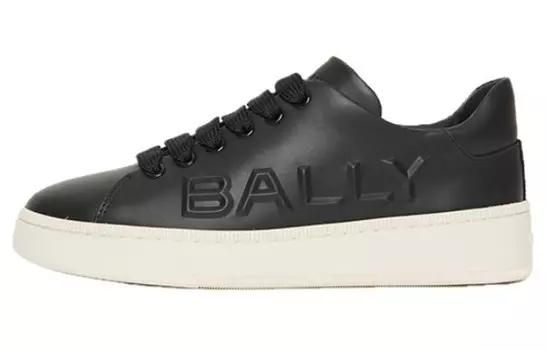 Кроссовки BALLY Skateboarding Shoes Women's Low-top, черный/белый