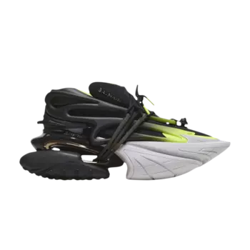 Кроссовки Balmain Unicorn Low, черный/белый/желтый