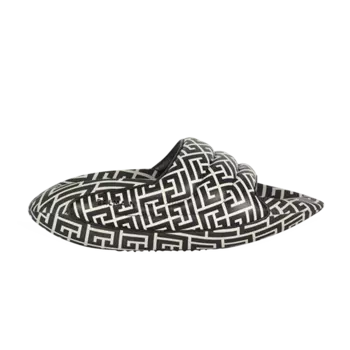 Кроссовки Balmain Wmns B-IT Quilted Leather Mules, черный