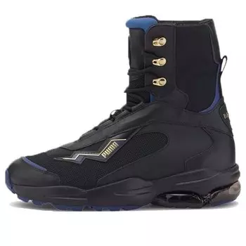 Кроссовки balmain x cell stella mid 'black' Puma, черный