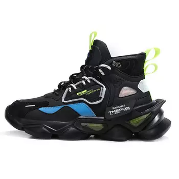 Кроссовки Bangney BANGNEY Chunky Sneakers Men High-top, синий