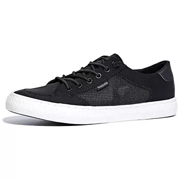 Кроссовки Baoda baoda Skateboarding Shoes Men Low-top, черный/белый
