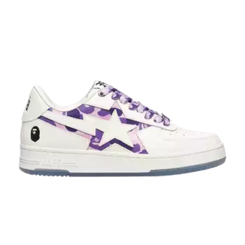 Кроссовки BAPE Bapesta Icon City Camo - Taipei, белый