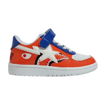 Кроссовки BAPE Bapesta Low Kids, оранжевый