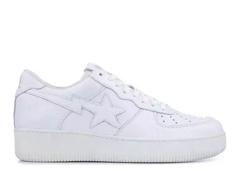 Кроссовки BAPE Ronnie Fieg X Bapesta Low 'White', белый