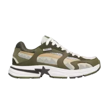 Кроссовки BAPE Shark Sta #2 M2 Olive Drab, зеленый