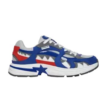 Кроссовки Bape Shark Sta M1 Country Pack - Japan, синий