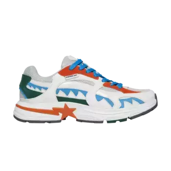 Кроссовки Bape Shark Sta M1 Country Pack - Indonesia, белый