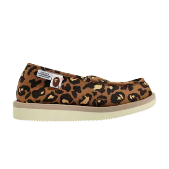 Кроссовки BAPE Suicoke x Room Shoes, коричневый
