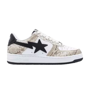 Кроссовки BAPE Wmns Bapesta 'Beige Snakeskin', кремовый
