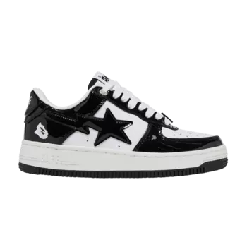 Кроссовки BAPE Wmns Bapesta 'Black' 2022, черный