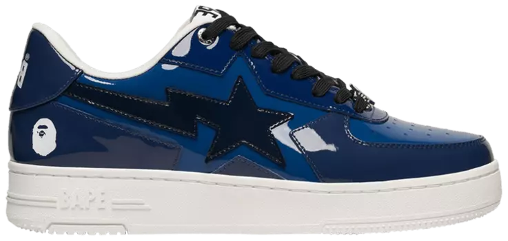 Кроссовки BAPE Wmns Bapesta Icon 'Navy', синий