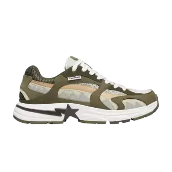 Кроссовки BAPE Wmns Shark Sta #2 Olive Drab, зеленый