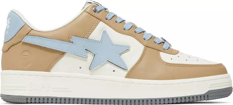 Кроссовки Bapesta #4 M1 'Beige', коричневый