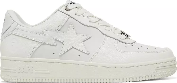 Кроссовки Bapesta #6 'White', белый