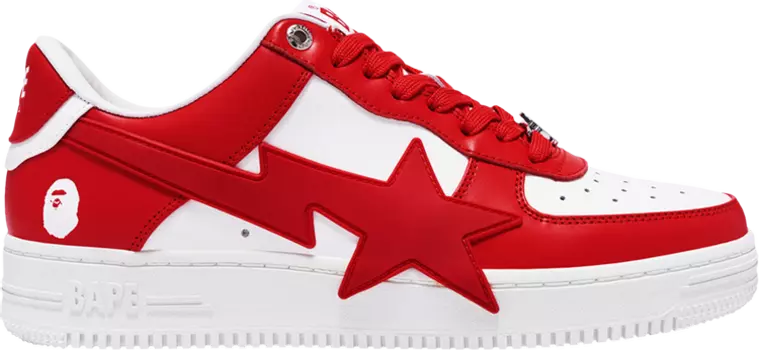 Кроссовки Bapesta OS 'Red', красный