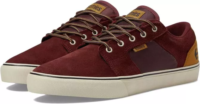 Кроссовки Barge LS etnies, цвет Burgundy/Brown