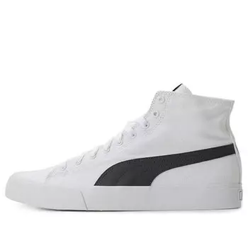 Кроссовки bari mid 'white black' Puma, белый
