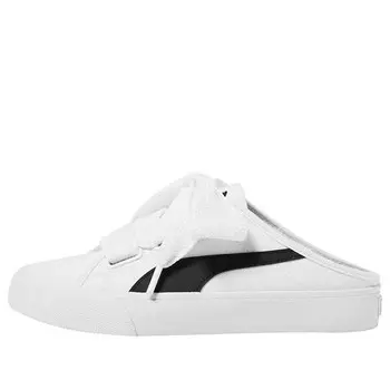 Кроссовки bari mule ribbon 'white black' Puma, белый