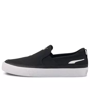 Кроссовки bari z slipon casual shoes black/white Puma, черный