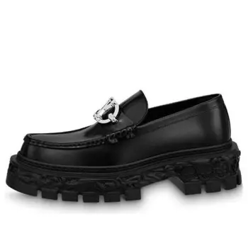 Кроссовки baroque loafers 'black' Louis Vuitton, черный