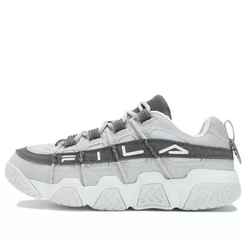 Кроссовки barricade basketball shoes 'grey white' Fila, серый