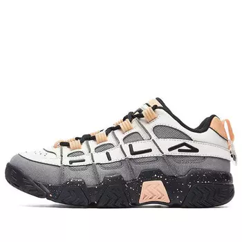 Кроссовки barricade retro black/white/grey Fila, черный