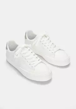 Кроссовки BASIC PULL&BEAR, белый