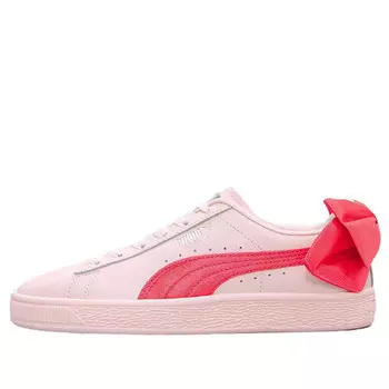 Кроссовки basket bow patent 'paradise pink' Puma, розовый