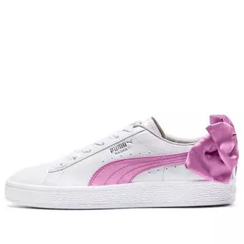 Кроссовки basket bow patent 'white orchid' Puma, розовый