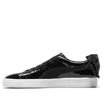 Кроссовки basket bow sb 'black' Puma, черный