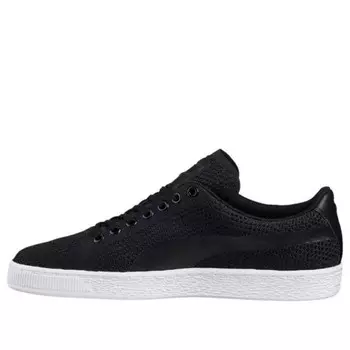 Кроссовки basket classic evoknit 'black white' Puma, черный