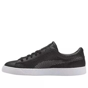 Кроссовки basket classic summer shade 'black white' Puma, черный