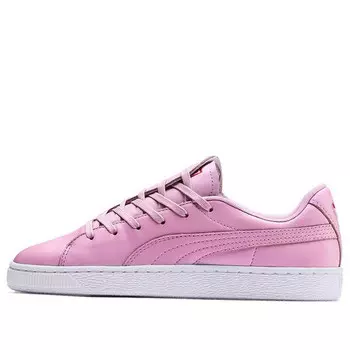 Кроссовки basket crush emboss 'pale pink' Puma, розовый