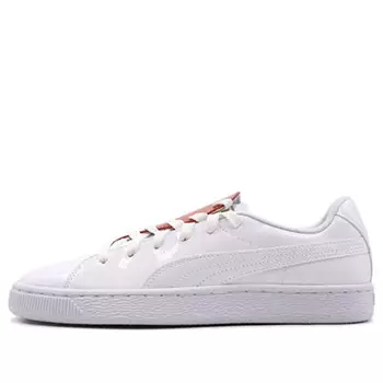 Кроссовки basket crush 'red' Puma, белый