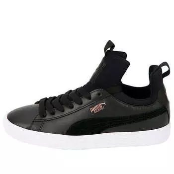 Кроссовки basket fierce 'black white' Puma, черный