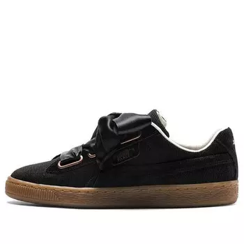 Кроссовки basket heart corduroy 'black brown' Puma, черный