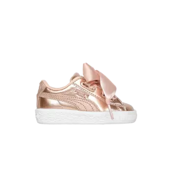 Кроссовки Basket Heart Lunar Lux Toddler Puma, желто-коричневый