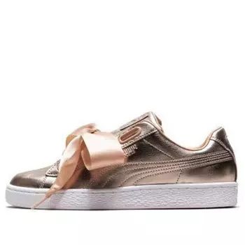 Кроссовки basket heart luxe 'dusty coral' Puma, розовый