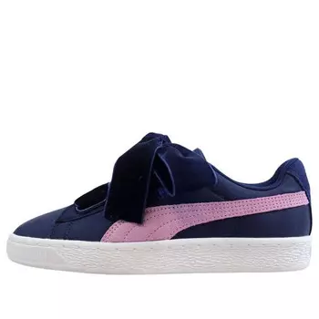 Кроссовки basket heart nylon 'blue depths' Puma, синий