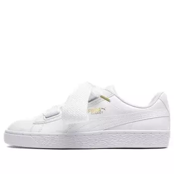 Кроссовки basket heart patent 'white' Puma, белый