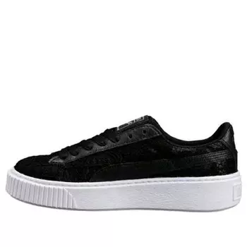 Кроссовки basket platform fo 'black' Puma, черный