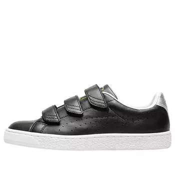 Кроссовки basket strap explosive 'black white' Puma, черный